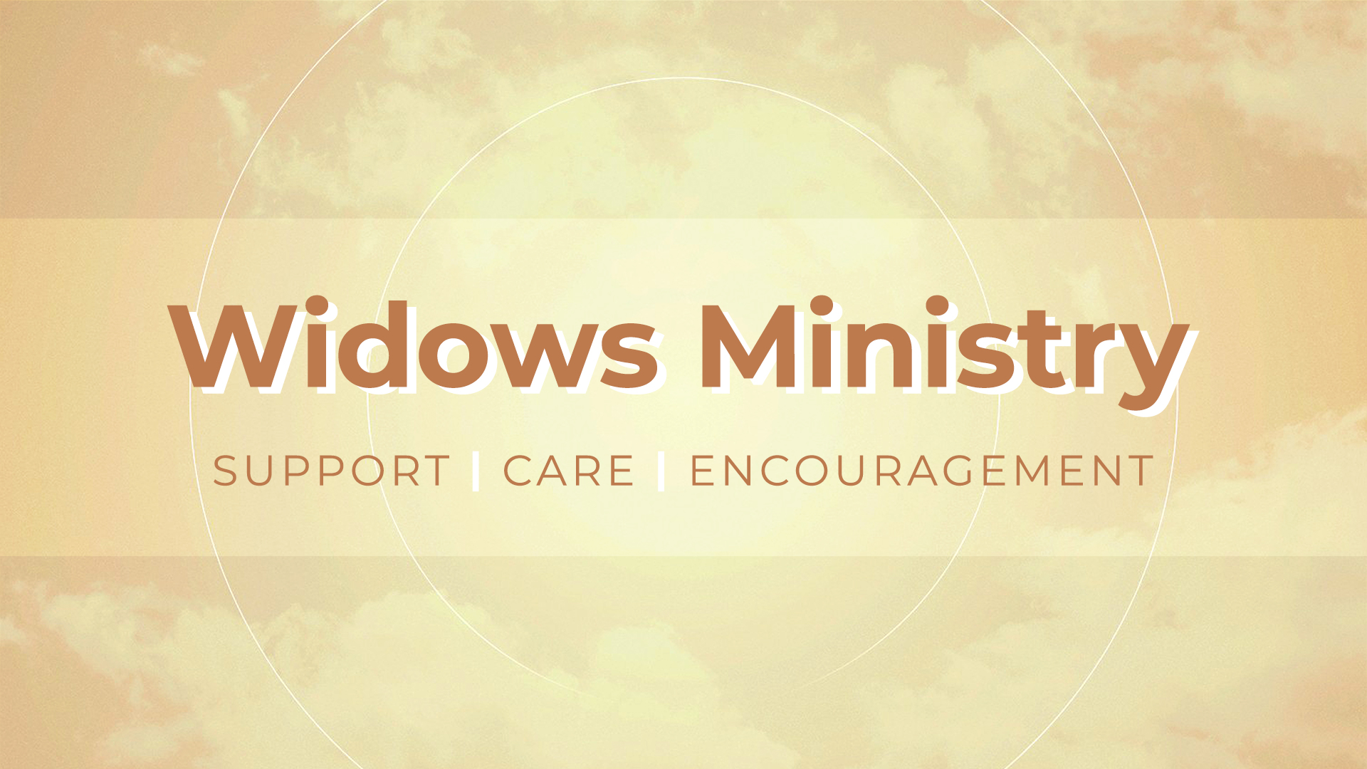 christian widows support group